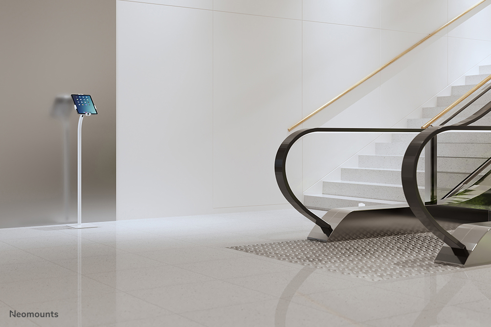 NEOMOUNTS FL15-625WH1 Support pour tablette au sol 7.9-11p - verrouillable - universel