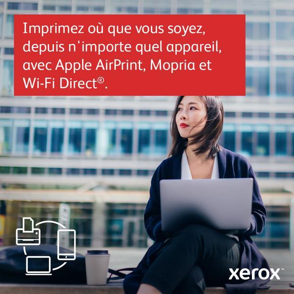 Xerox C230 Imprimante recto verso sans fil A4 22 ppm, PS3 PCL5e/6, 2 magasins Total 251 feuilles