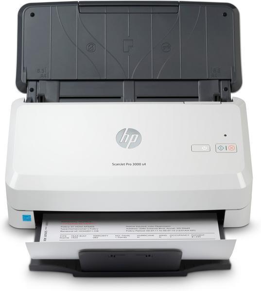 HP Scanjet Pro 3000 s4 Alimentation papier de scanner 600 x 600 DPI A4 Noir, Blanc
