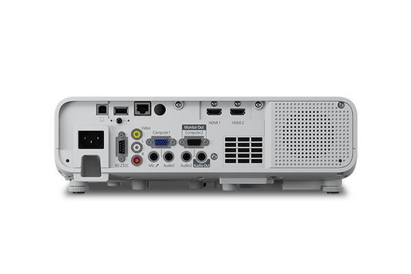 EPSON EB-L210W Projector WXGA 4500Lm projection ratio 1.41 - 2.26:1 2.500.000:1 16W speaker