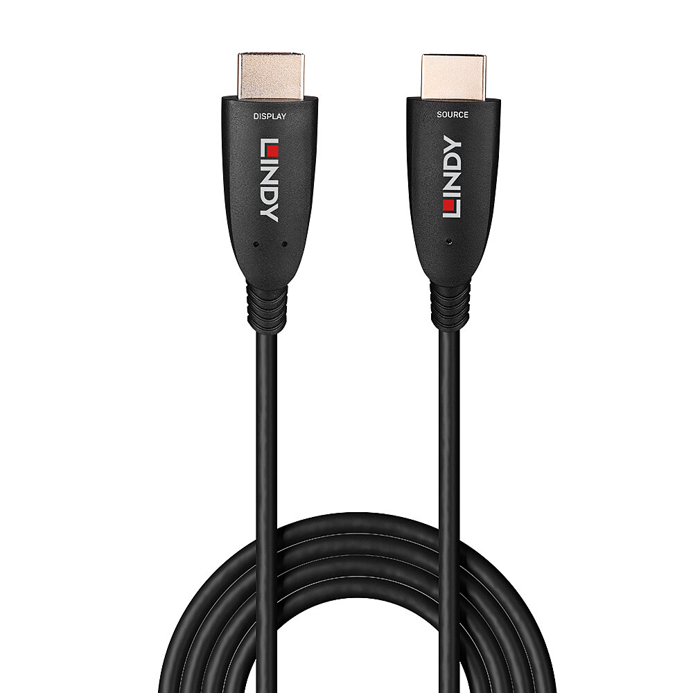 LINDY 50m Fibre Optic Hybrid HDMI 8K60 Cable