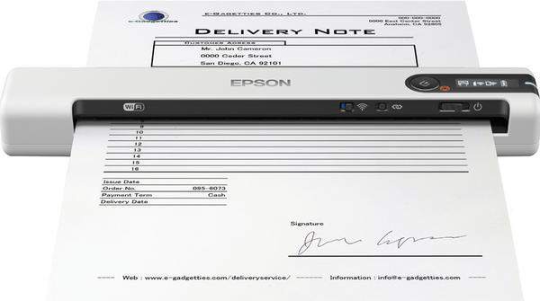 Epson WorkForce DS-80W Scanner portable 600 x 600 DPI A4 Blanc