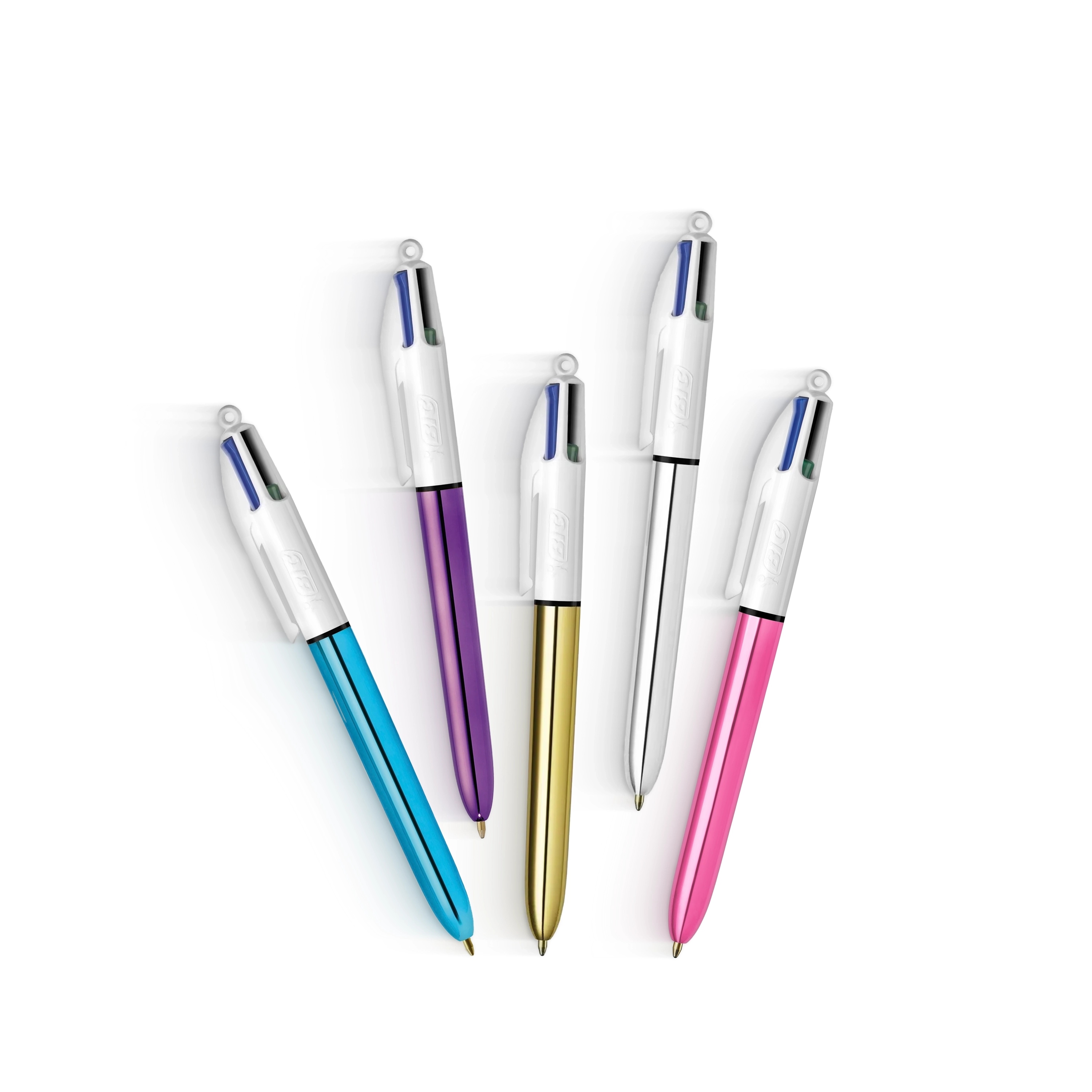 STYLO BIC 4 COULEURS SHINE