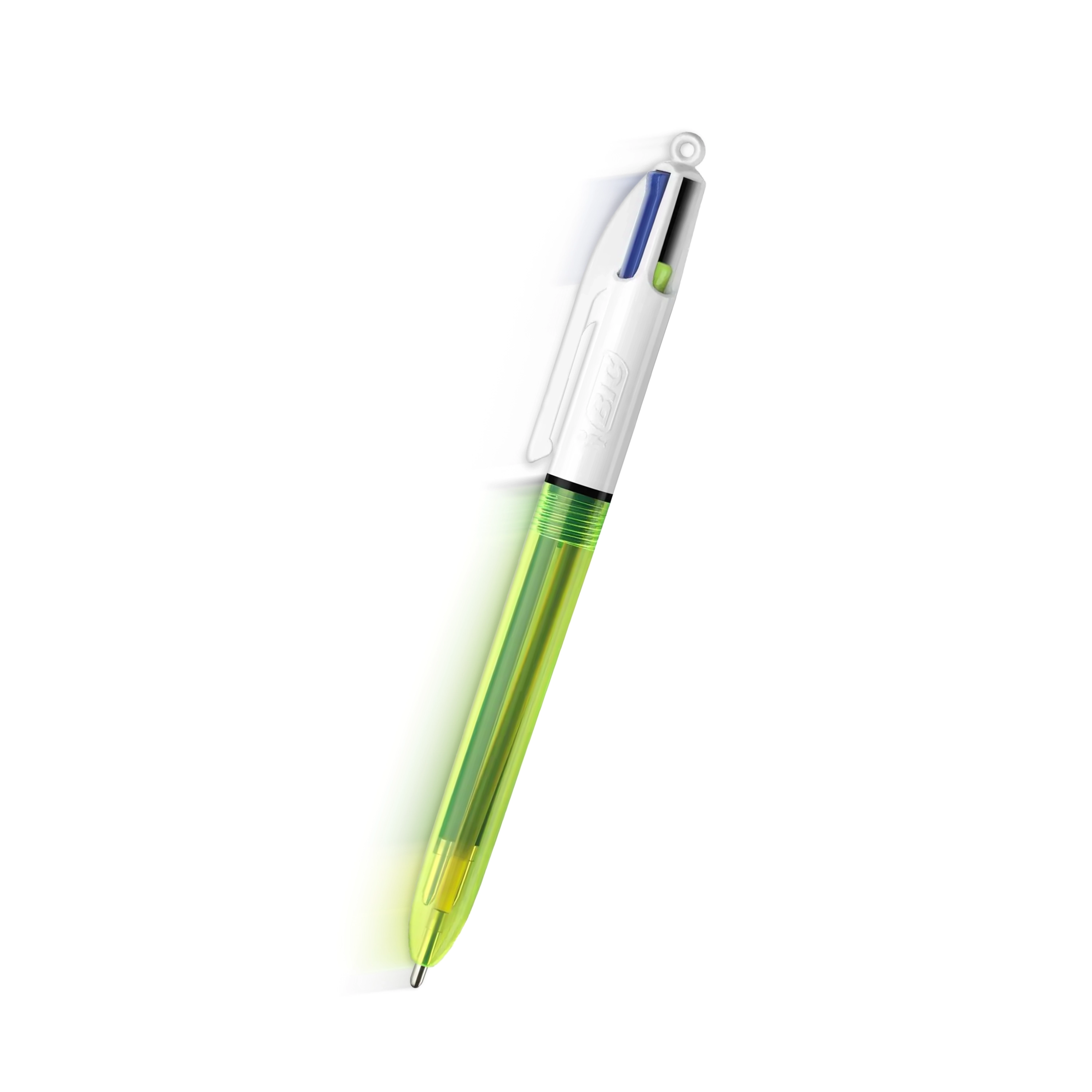 STYLO BIC 4 COULEURS FLUO