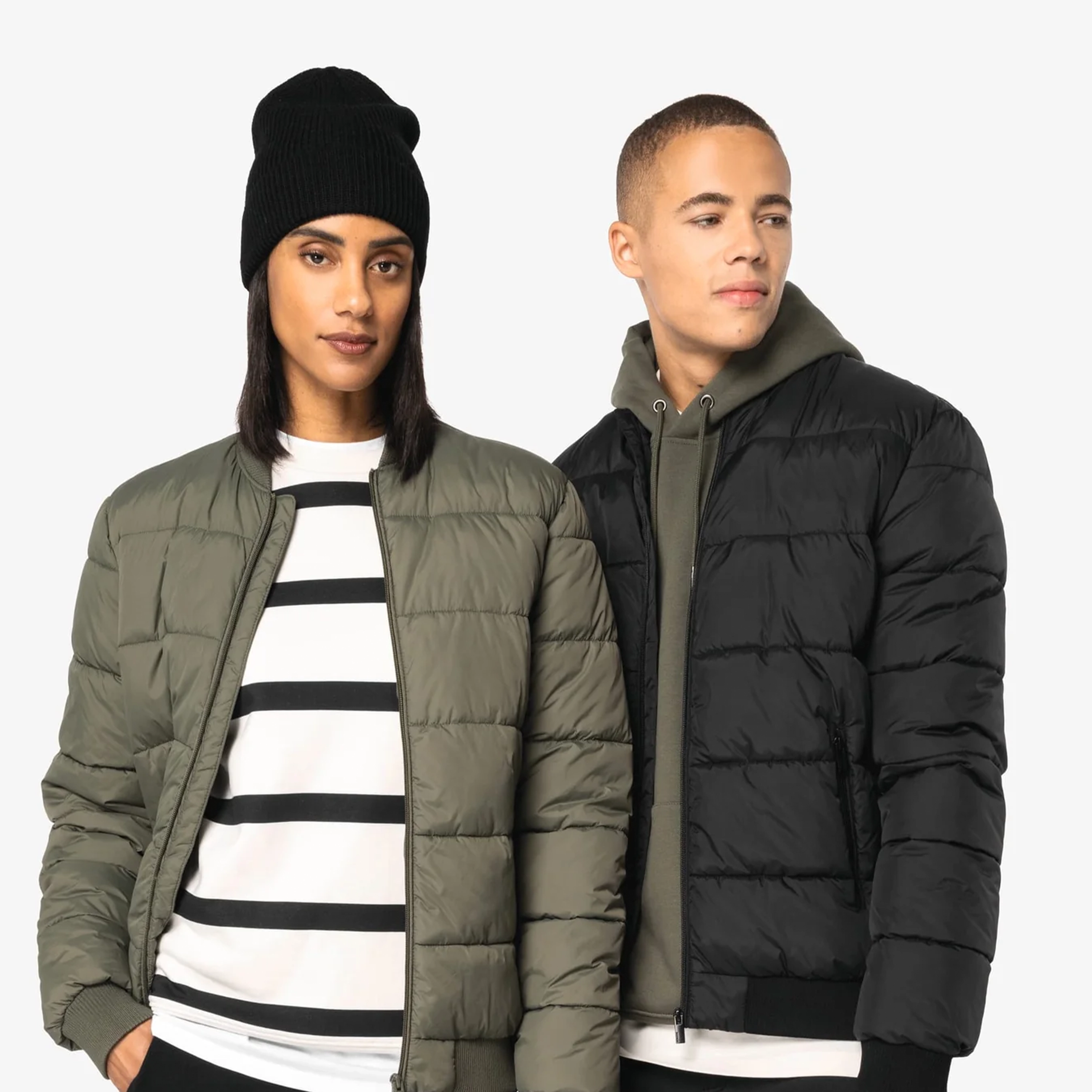 VESTE TEDDY MATELASSÉE
