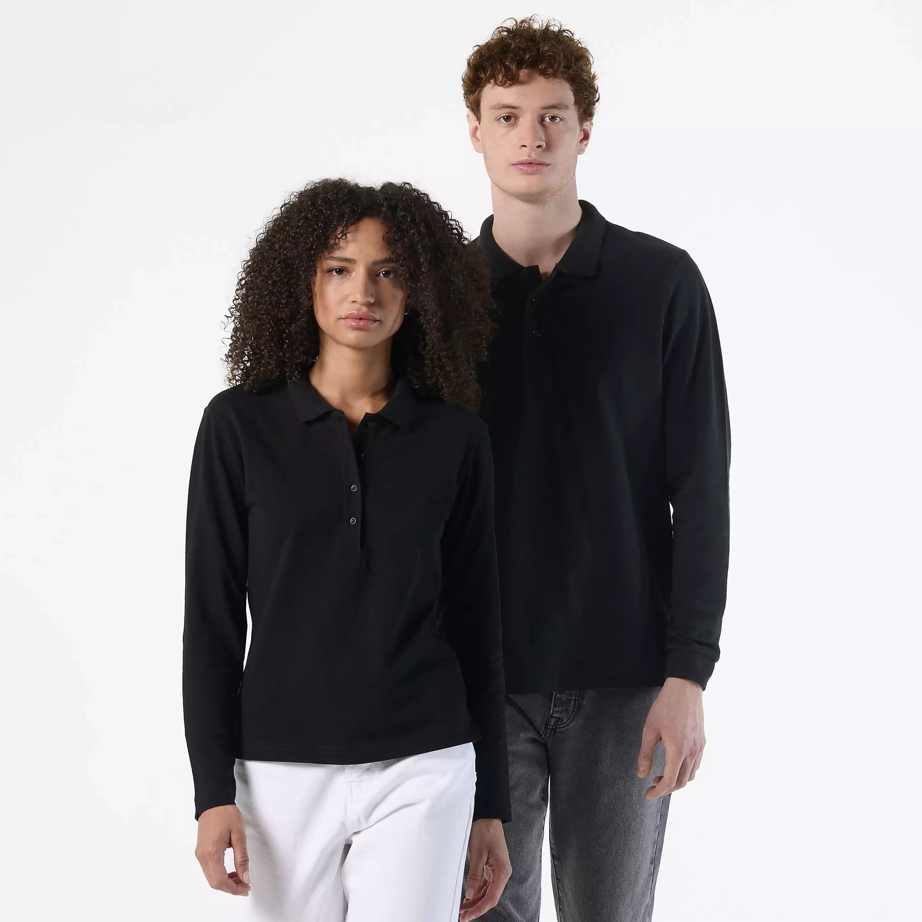 POLO MANCHES LONGUES PERSONNALISABLE