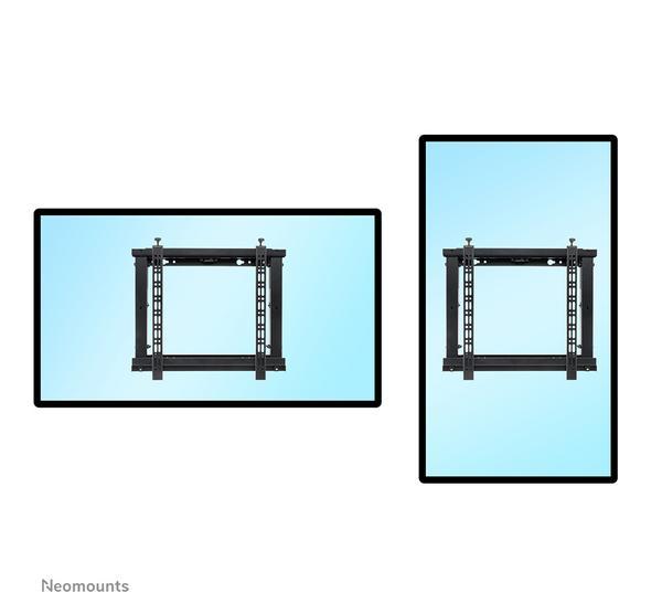 NEOMOUNTS WL95-800BL1 Support mural pour Videowall 42-70p - push-pull - max 35 kg