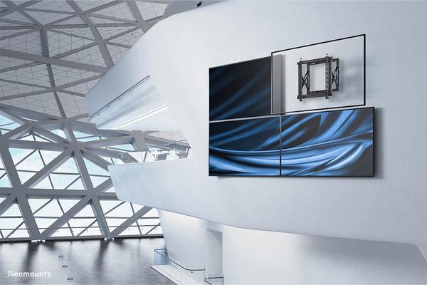 NEOMOUNTS WL95-800BL1 Support mural pour Videowall 42-70p - push-pull - max 35 kg