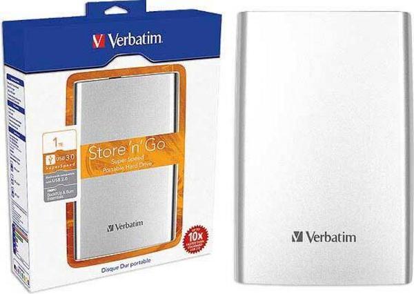 Verbatim Store 'n' Go USB 2.0 Portable Hard Drive 1TB disque dur externe 1 To 5400 tr/min Noir