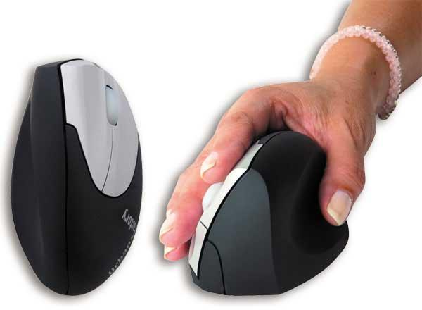 1 Souris sans fil ergonomique droitier