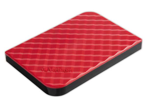 Verbatim Disque dur portable USB Store 'n' Go 3.0, 1 To - Rouge