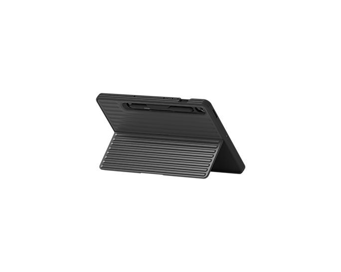 SAMSUNG Reinforced back cover with stand function Black
