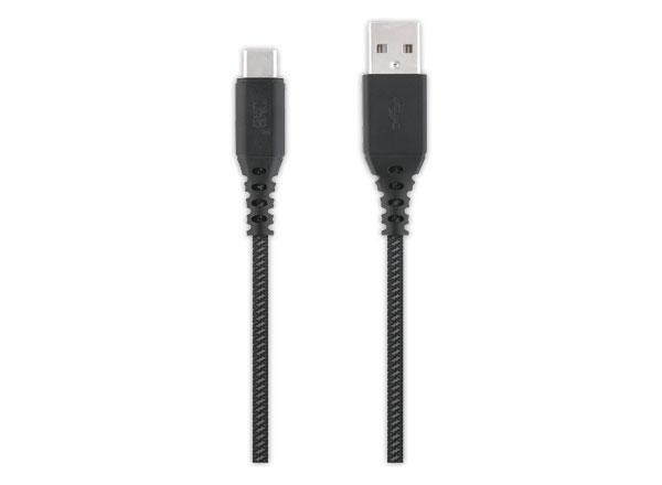1 XTREM WORK - Câble renforcé USB-A versUSB-C - 1,5m