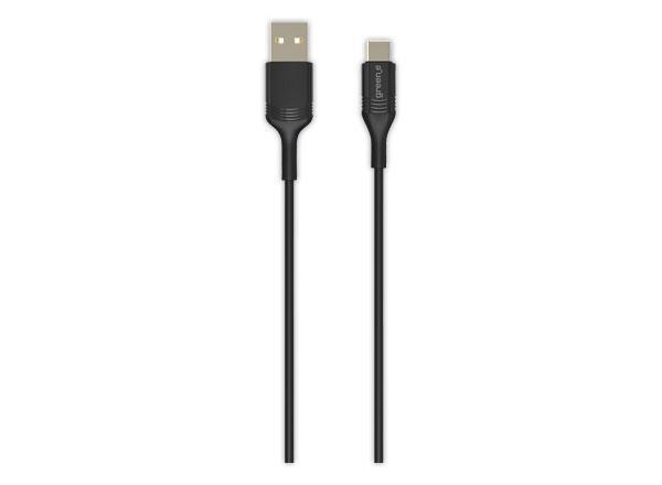 1 Câble USB-A vers USB-C 1,2m noir MUVITECO
