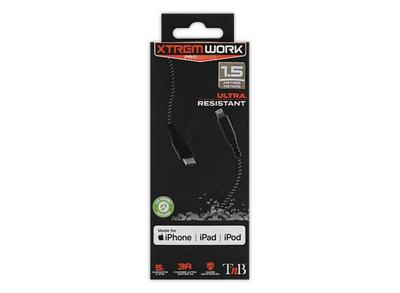1 XTREMWORK - Câble USB-C/Lightning - 1.50m