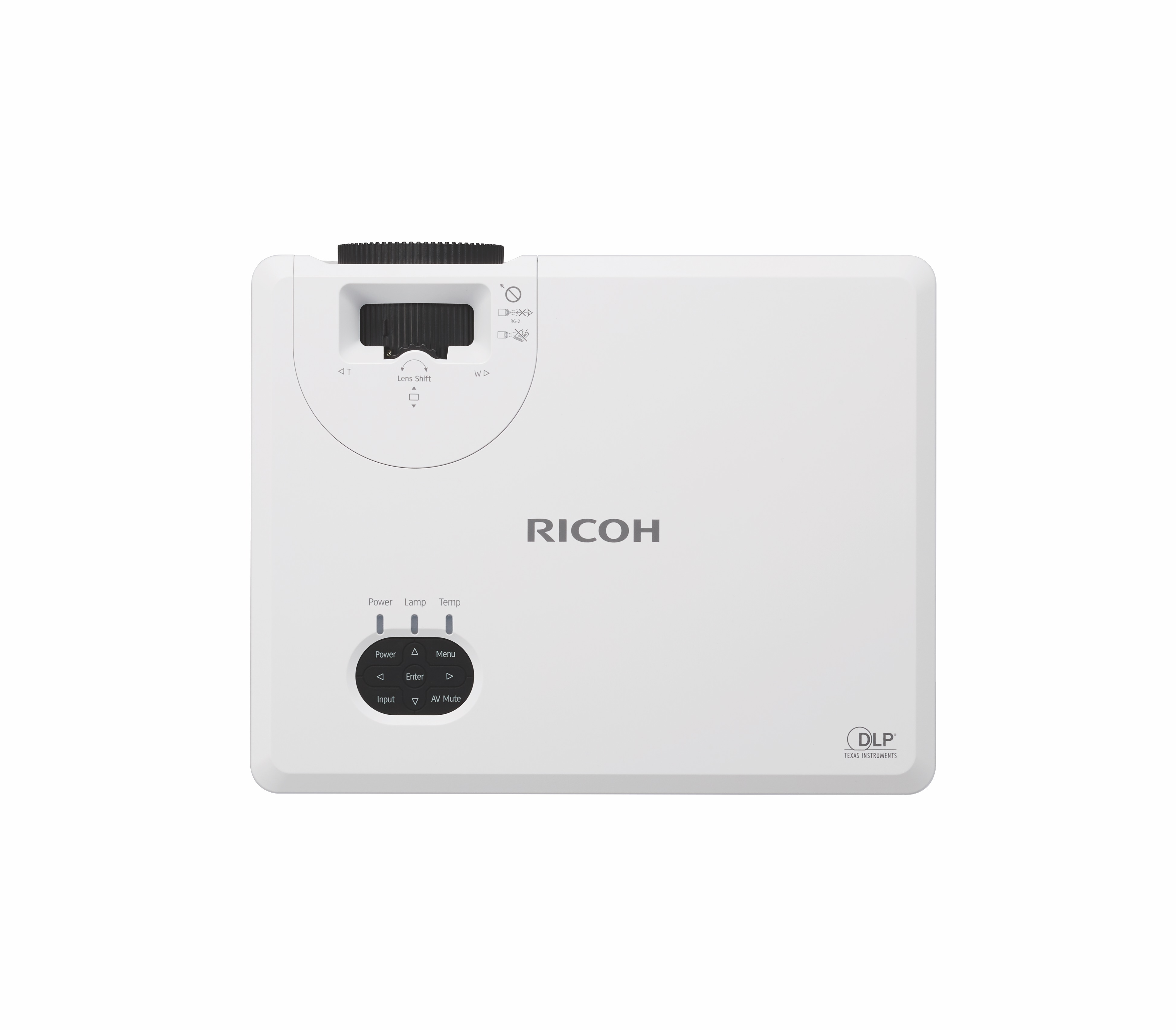 RICOH PJ WUL5860 29-303p WUXGA 1920x1200 4000 Lumens HDMI 2.0 Compact IP6X DLP Laser Projector