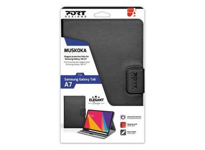 1 Coque de protection à rabat Muskoka pour Smsung A7 10.4" noire