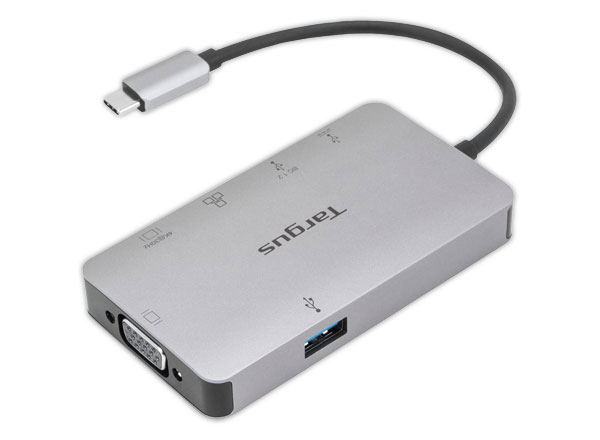 Targus DOCK419 Avec fil USB 3.2 Gen 1 (3.1 Gen 1) Type-C Gris
