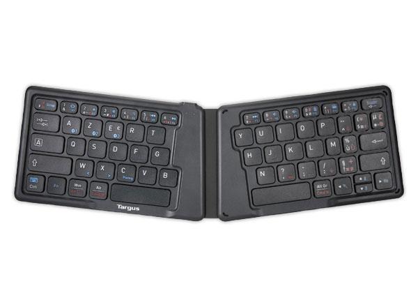 Targus AKF003FR clavier Universel Bluetooth AZERTY Français Noir