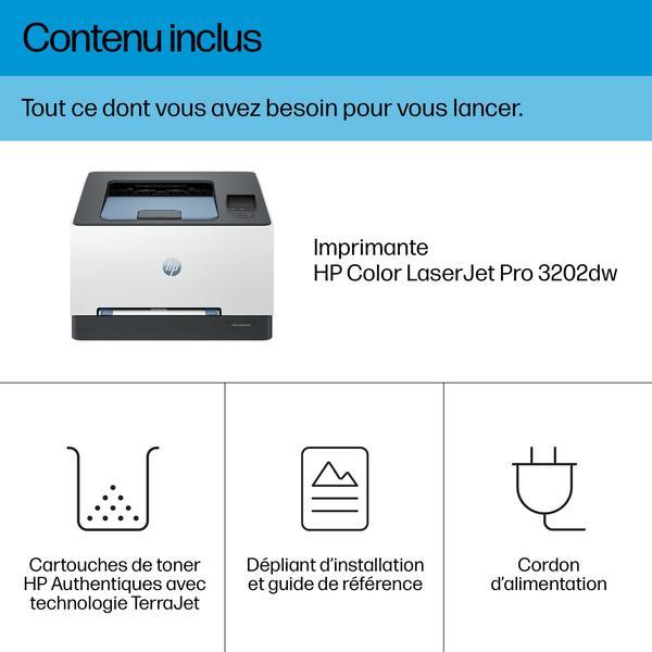 HP Color LaserJet Pro 3202dw 25ppm Printer