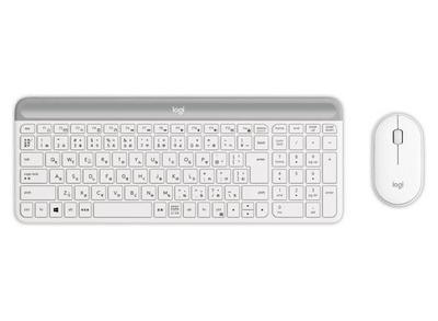 Logitech MK470 clavier Souris incluse Bureau RF sans fil AZERTY Français Blanc