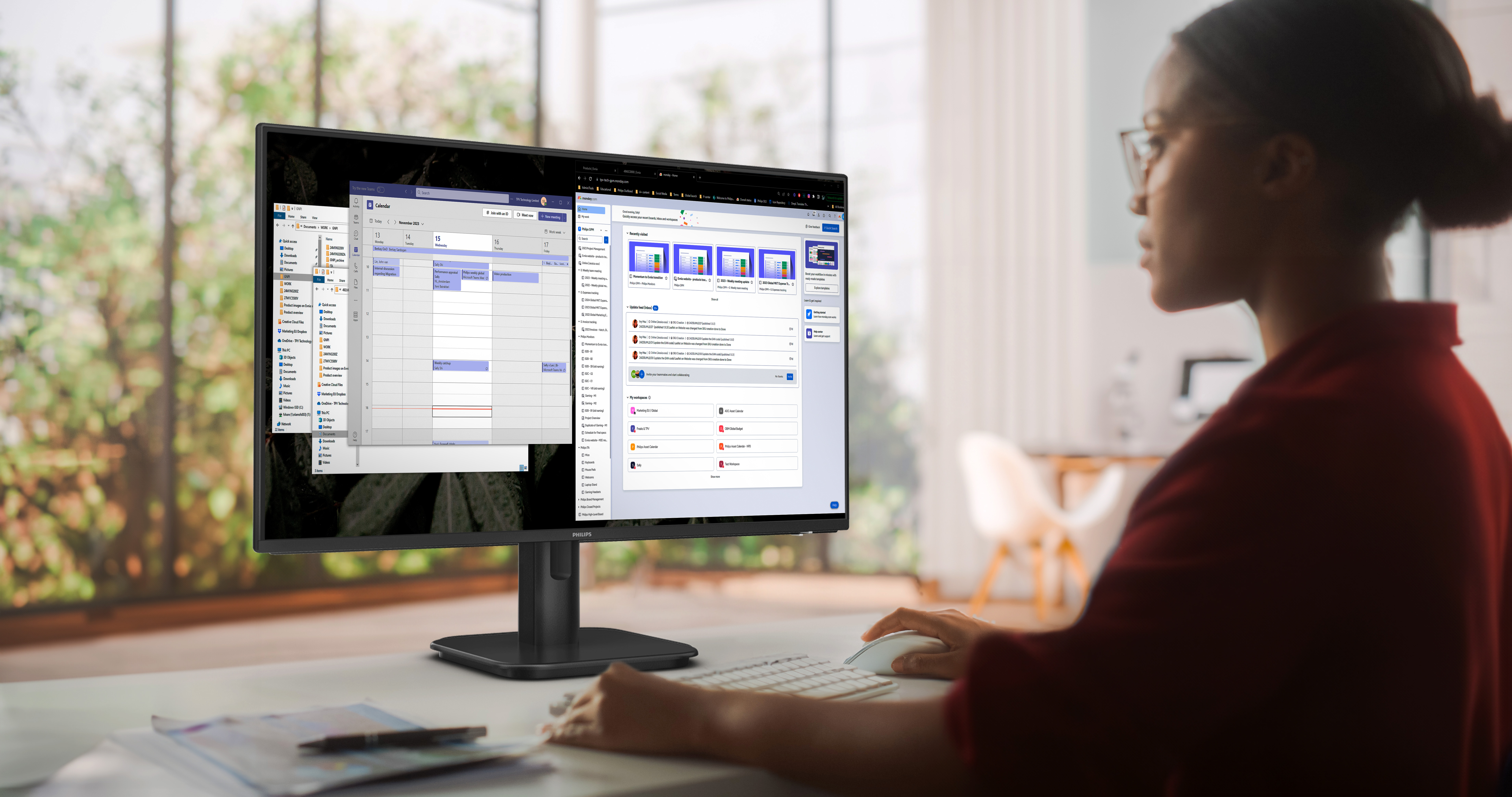 Philips 1000 series 27E1N1100A/00 écran plat de PC 68,6 cm (27") 1920 x 1080 pixels Full HD LCD Noir