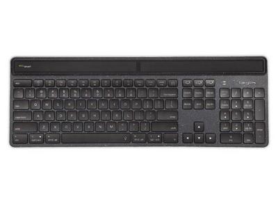 Targus Sustainable Energy Harvesting EcoSmart clavier Universel Bluetooth AZERTY Français Noir