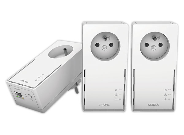 1 Kit de 3 adaptateurs CPL 1000