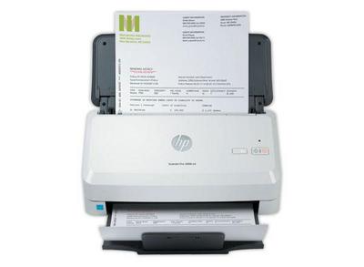HP Scanjet Pro 3000 s4 Alimentation papier de scanner 600 x 600 DPI A4 Noir, Blanc