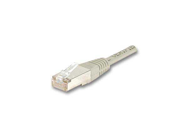 1 Câble réseau droit RJ45 FTP Blinde CAT63M Gris