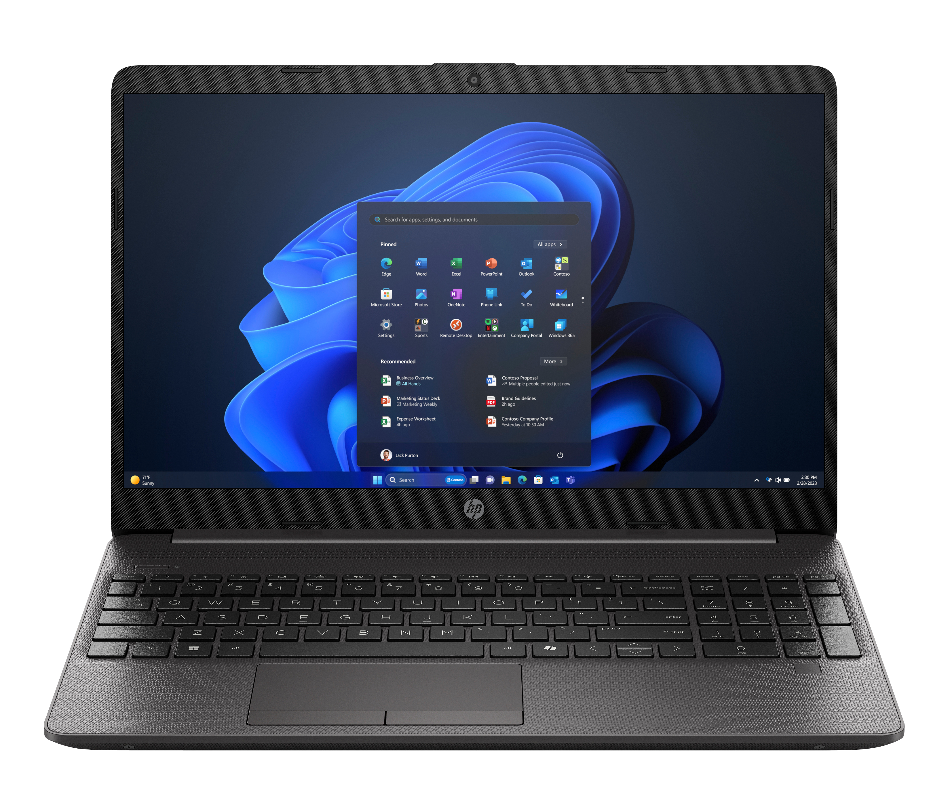 HP 250R G9 Intel Core i5-1335U 15.6p FHD AG LED SVA 8Go DDR4 256Go SSD UMA W11P 1/1/0