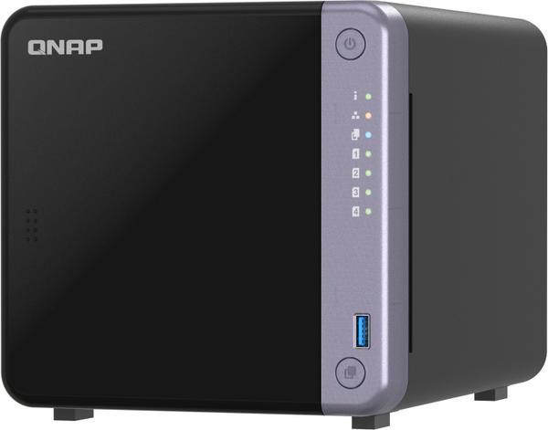 QNAP TS-432X-4G 4-bay NAS AL524 2.0GHz Quad Core 4Go DDR4 SODIMM Max. 16Go 10GbE SFP+