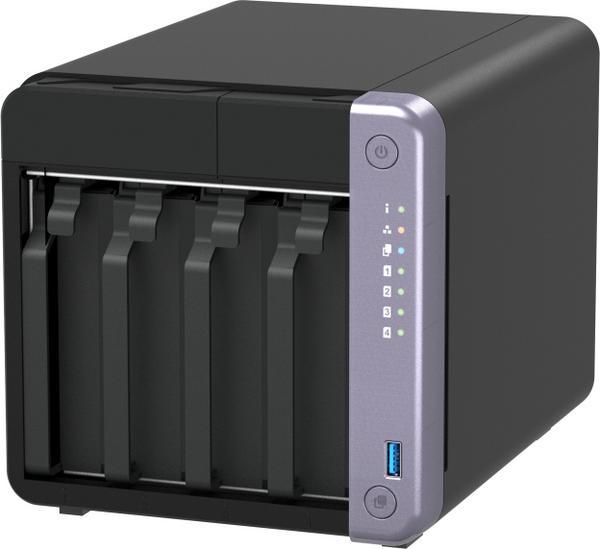 QNAP TS-432X-4G 4-bay NAS AL524 2.0GHz Quad Core 4Go DDR4 SODIMM Max. 16Go 10GbE SFP+
