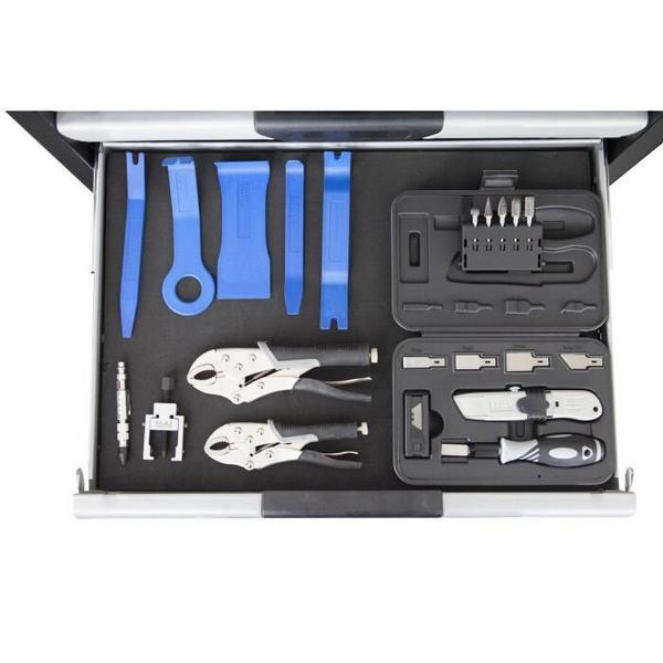 SERVANTE CARROSSERIE 7 TIROIRS + 190 OUTILS