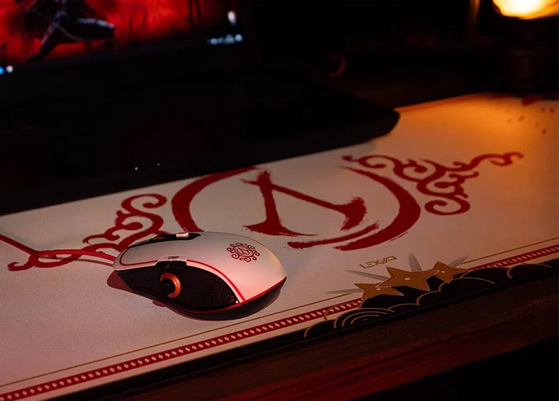 LEXIP X UBISOFT ASSASSINS CREED SHADOWS COFFRET INITIATE JEU PC SOURIS TAPIS