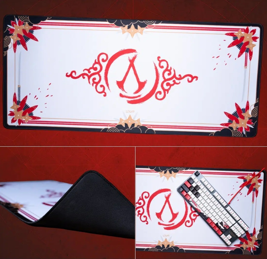 LEXIP X UBISOFT ASSASSINS CREED SHADOWS COFFRET INITIATE JEU PC SOURIS TAPIS