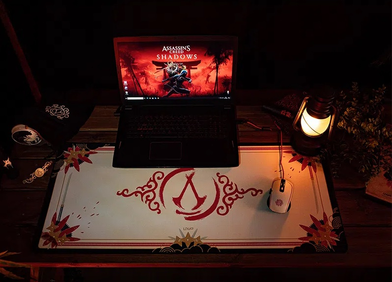 LEXIP X UBISOFT ASSASSINS CREED SHADOWS COFFRET INITIATE JEU PC SOURIS TAPIS