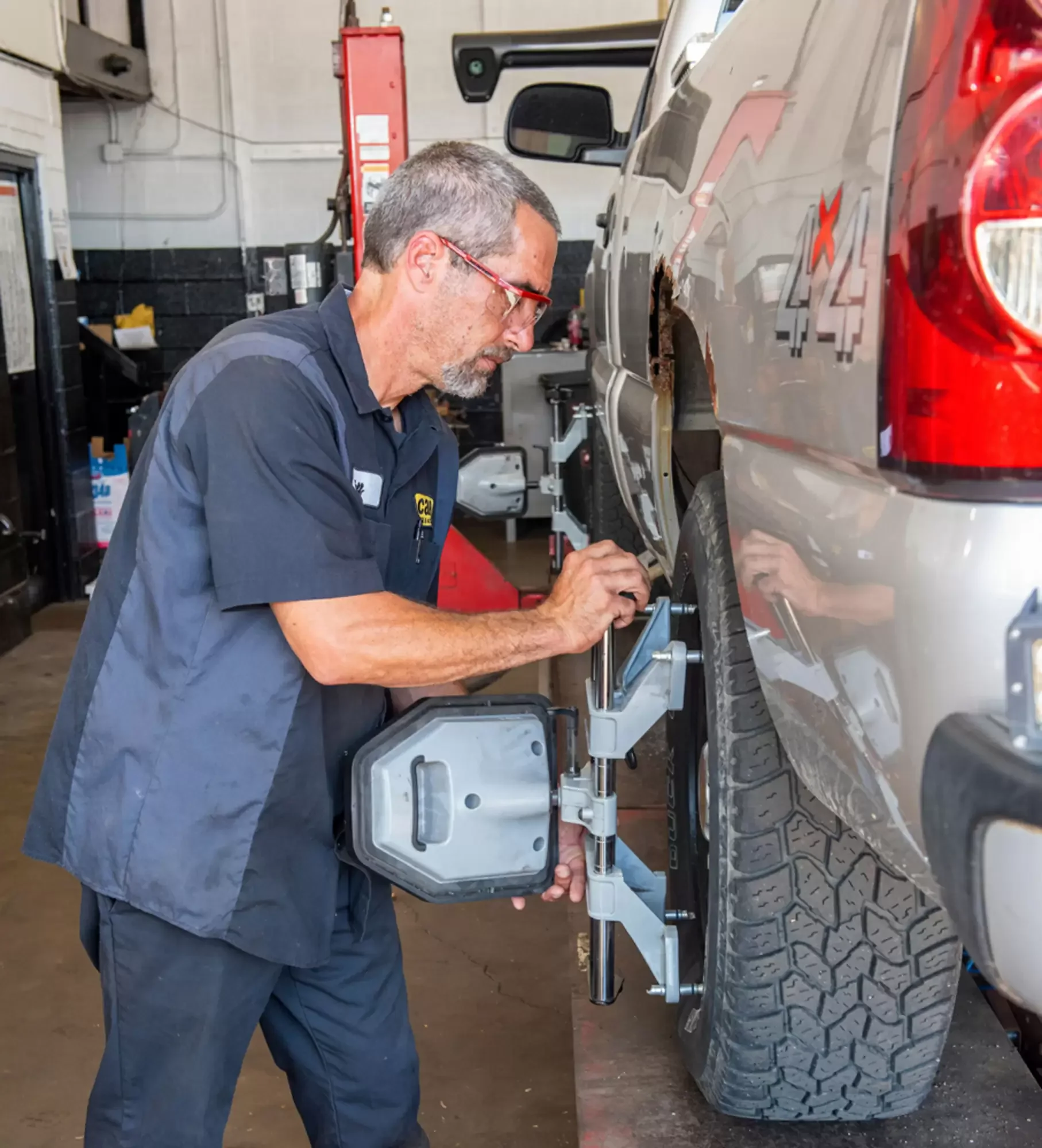 CONTROLEUR DE GEOMETRIE HUNTER P2 mesure 121