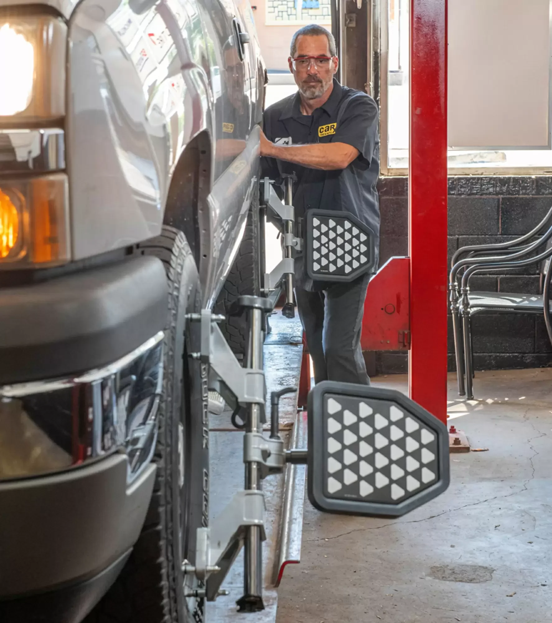 CONTROLEUR DE GEOMETRIE HUNTER P2 mesure 121