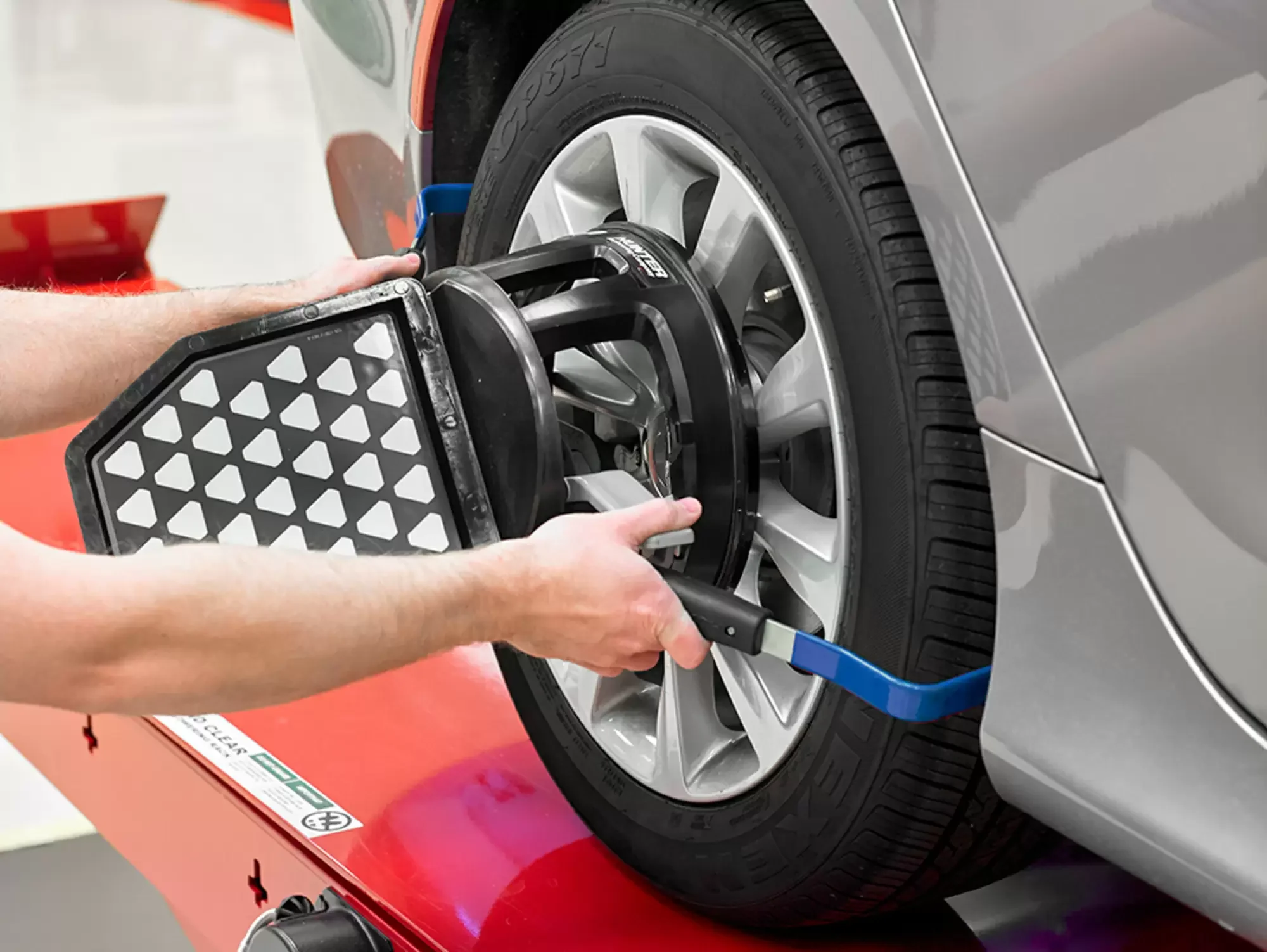 CONTROLEUR DE GEOMETRIE HUNTER P2 mesure 222