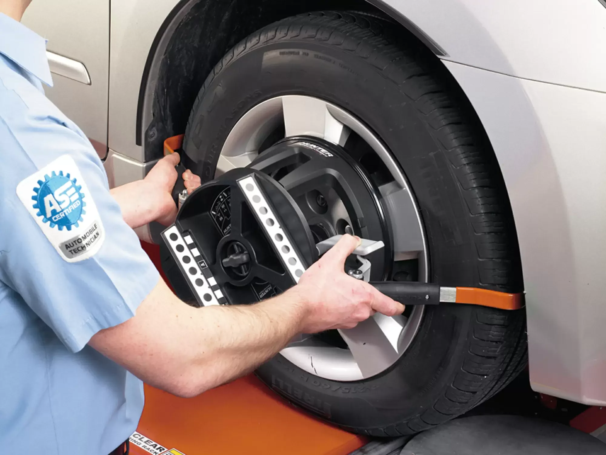 CONTROLEUR DE GEOMETRIE HUNTER P2 mesure e421