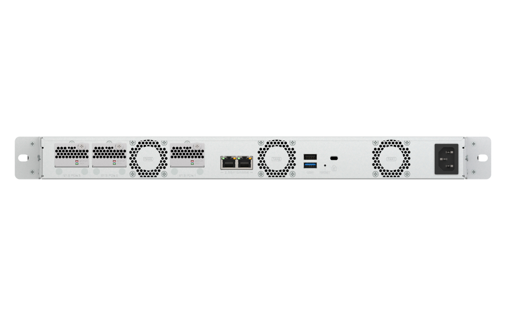 QNAP TS-H765EU-8G NAS 4-Bay Intel Atom x7405C 8Go SODIMM DDR5 150W PSU