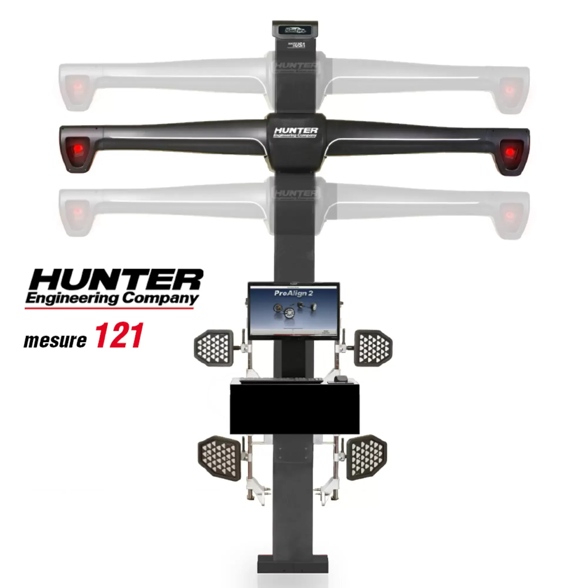 CONTROLEUR DE GEOMETRIE HUNTER P2 mesure 121