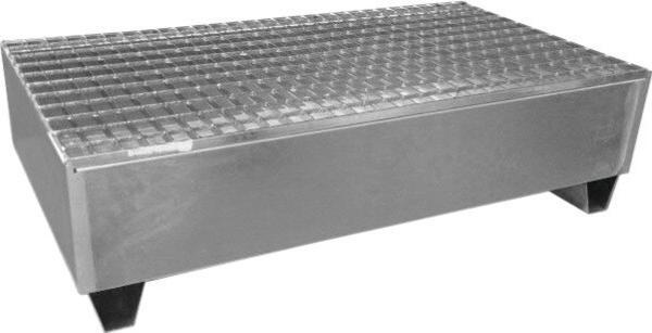 BAC DE RETENTION ACIER 2 FUTS