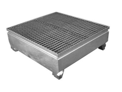 BAC DE RETENTION ACIER 4 FUTS