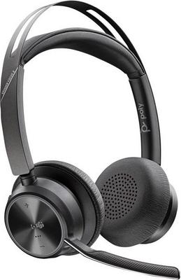 HP Poly Micro-casque Poly Voyager Focus 2 USB-C-C certifié Microsoft Teams + adaptateur USB-C/A