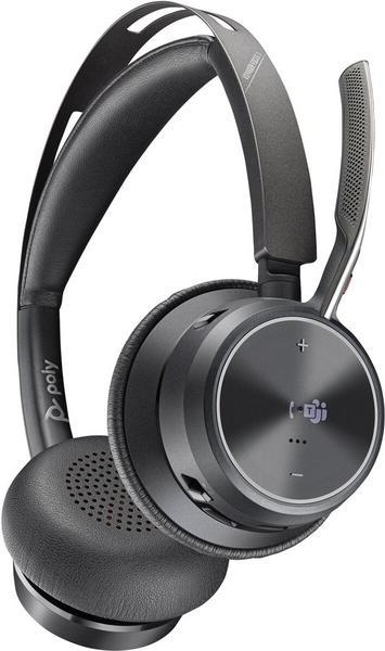 HP Poly Micro-casque Poly Voyager Focus 2 USB-C-C certifié Microsoft Teams + adaptateur USB-C/A