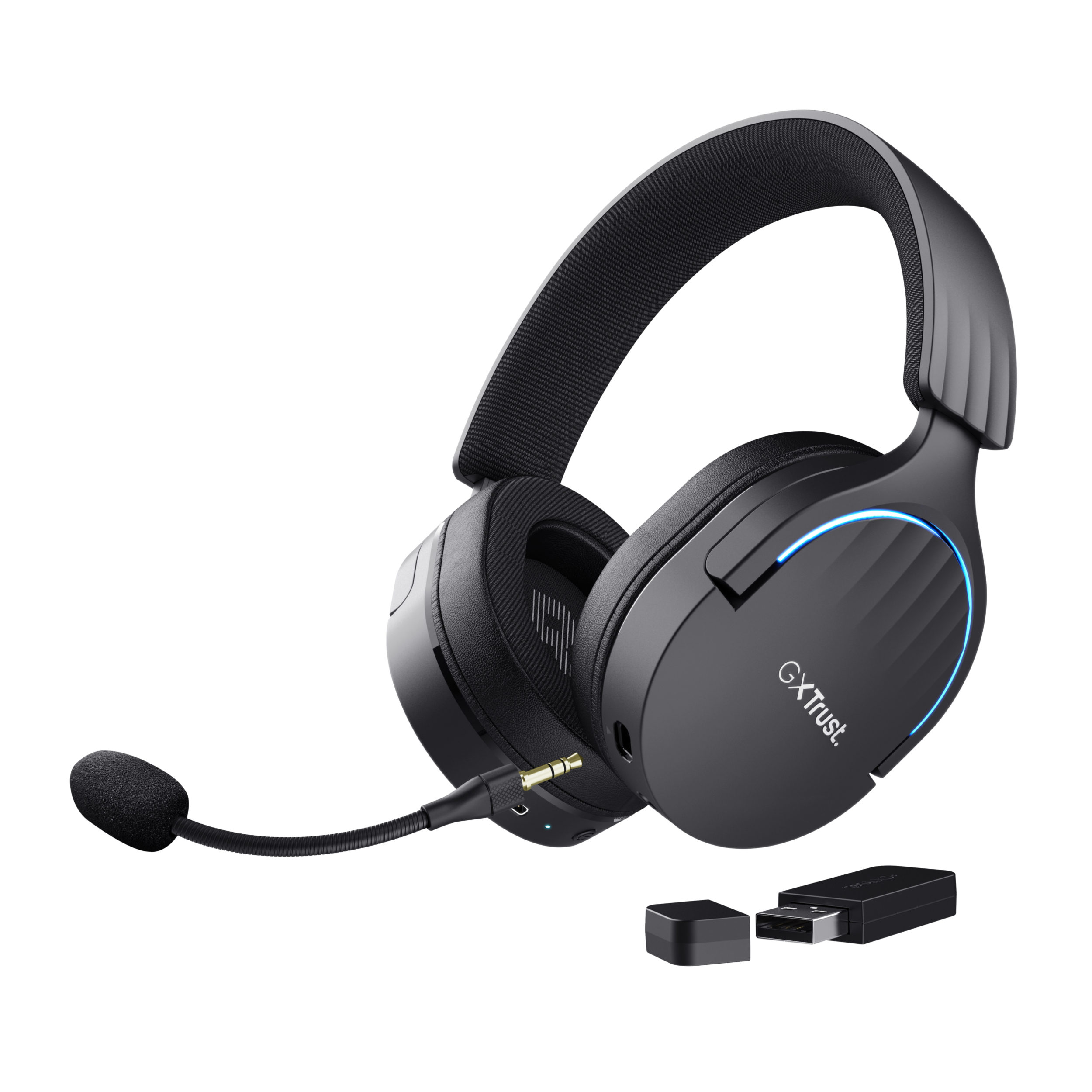 TRUST GXT491 FAYZO Wireless Headset Black