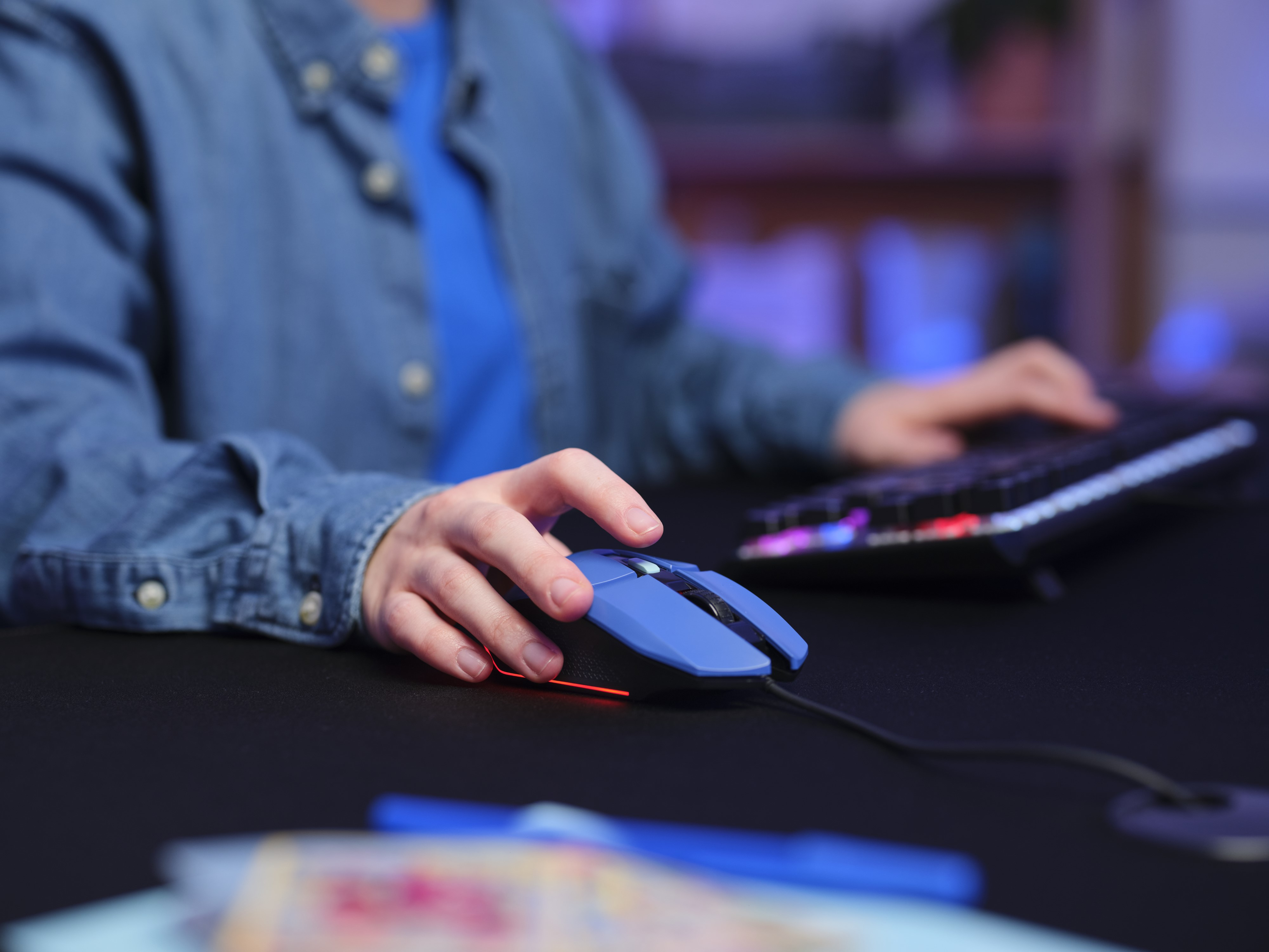 TRUST GXT109B FELOX Gaming Mouse Blue