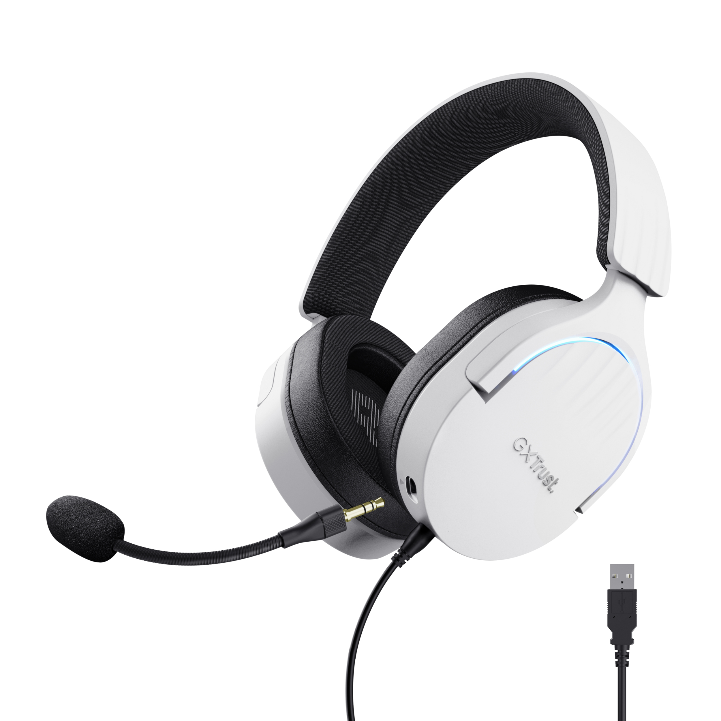 TRUST GXT490W FAYZO 7.1 USB Headset White